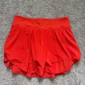 lululemon athletica Red Skirt